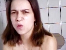 Nice Body Bathroom Bate Part on Webcam 2