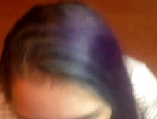 Colored Hair Girl Blowjob