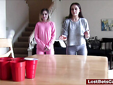 A fine game of strip pong turns hard core fast