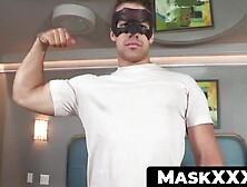 MaskXXX. com - College jock Ron's wanking it for our cameras in a solo scene