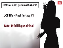 Joi Hentai En Espanol,  Tifa Te Ha Descubierto.  Completo.