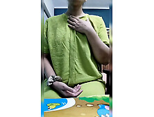 Hot Indian Stepmom Seducing Tutor and Fingering