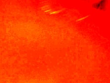 Banging by the fireplace