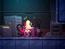 Zetria [PornPlay Anime sex game] Laboratory with furry monsters part five