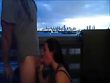 Blowjob Mit Nettem Ausblick