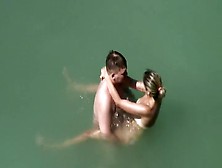 Voyeur Caught Funny Sex In The Water