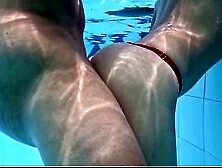 THIN 18 YEAR MATURE FULFILLS HER HORNY DREAM OF FUCKING UNDERWATER OUTDOORS