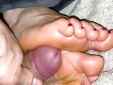 Close Up Feet,  Piedi,  Big Feet Footjob