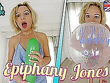 Balloon Popping With B2P - Hot Amateur Blonde Epiphany Jones