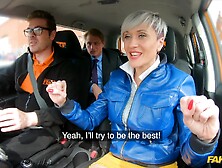 Short Hair Tanya Virago Teases And Gets Fucked In The Car.  Hd