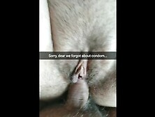 Your Wife Dont use Condom when Fucks with her Lover [SnapChat]