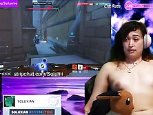 Trans Egirl Kitten Gamer Tries to Win in Overwatch Whilst Viewers Ruin Her Aim with Vibes