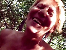 71yo Grandma Elisa Tempted to Public Sex by Youthful Dude