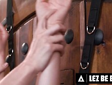 LEZ BE BAD - Femdom mother I'd like to fuck Elise Graves Trains Victoria Voxxx To DOMINATE Yhivi With RAW SADOMASOCHISM Slavery