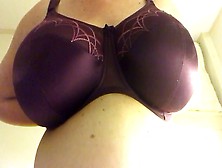 720P – Plumper Boobies In Purple Satin Bra