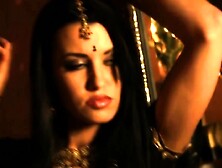 Sexy Belly Dancer Showing Off Her Body