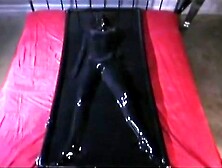 emily gets naked and unzips her vacuum bag