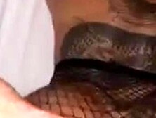 Big tit brunette with phat ass fucked in doggy POV