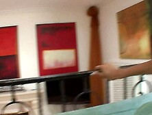 Wife cheats on her when she witnesses him hitting a sultry babe in her constricted vagina