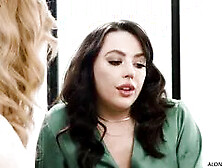 Whitney Wright,  Deep Threat And Erica Cherry In Professional Anal Threesome