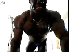 Sexy Ebony Body Builder