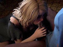 3D sex cartoon shows horny babes in lesbian and HC action