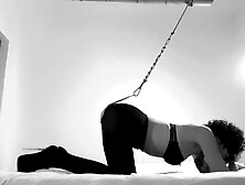 School Whore Gets BDSM & Bondage Lesson IV ANAL HOOK & DRIPPING SNATCH