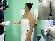 Le chupo la verga al repartidor de pizza me da toda su leche en las tetas