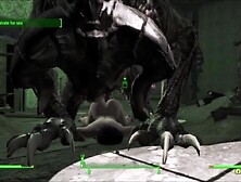 I'll Handle It Lads-Deathclaw Super Soldier CG Animated Monster Sex Fallout 4