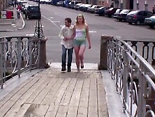 Blonde Suck Big Dick And Hard Pussy Fuck After Walk