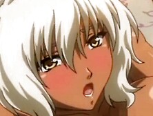 Redhead and blonde girl are being shagged in dirty Hentai