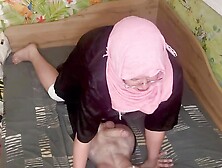 Queen In Hijab Foot Tease, Bj, Handjob To The Tyranny Chapte 3