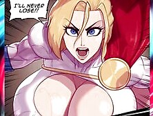 Power Girl Vs Villain