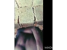 Real ebony ramrod out door massage