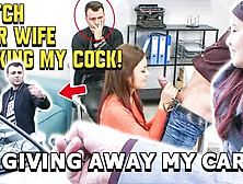 Sexy Lady Fucks Stranger Because Her Boy Wants