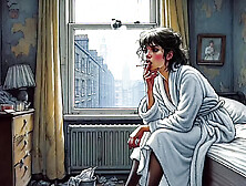 Harrison Marks Presents: AI Generated Smoking Babes in Stockings