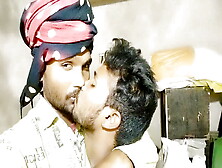 Slowly Slowly Today I Kissing Beautiful Stepbrother -Gay Movies In Hindi Voice