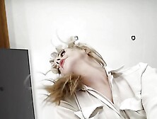 Blonde Gabie - Facesitting in Nylons