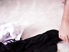 "Miss Cholee's puss is so wet she needs your help to rub it".