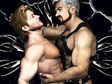 3D Muscled Men And Fantasy Boys!