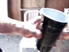 Teen struggles with  cock