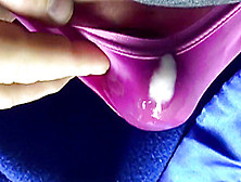 Cum Inside Purple Hot Vs Tori Panties