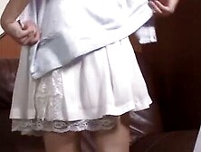 Lovely Japanese Teenage Cutie Plays With Her Sex Toy In A Steamy Bath