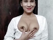 College girl Babykajoldesi has a steamy shower session with her stepbrother