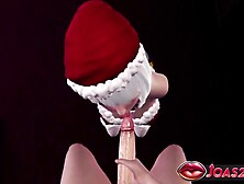 Christmas Animation with Massive Bazookas Mrs.  Claus - Tongue Weenie Lick,  Slavery Oral job Action Cum From Tugjob A Lot Of Jizz