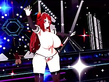 Sexy Demon Girl With Gigantic Tits Dancing (3D Hentai)