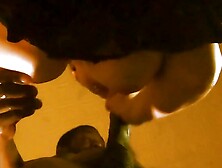 Sexy Snowbunny Sucks on a BBC Till It Cums