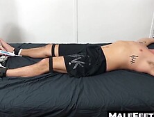 Malefeetxxx. Com - Drew Harper's Handsome Body Restrained And Tickled By A Dominant Ha