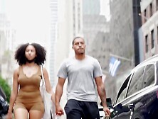 Candid Hot Ebony ass creeped