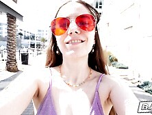 Stunning oral sex with a long-legged young girlfriend Sia Wood